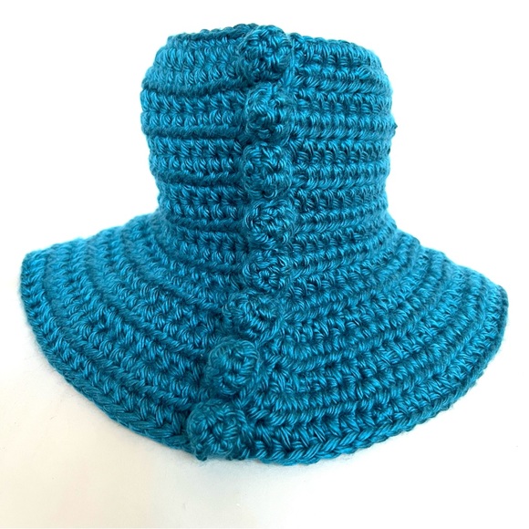 ROMAN KEFLAY Hand-Crocheted, Mini Turtleneck - Picture 8 of 13